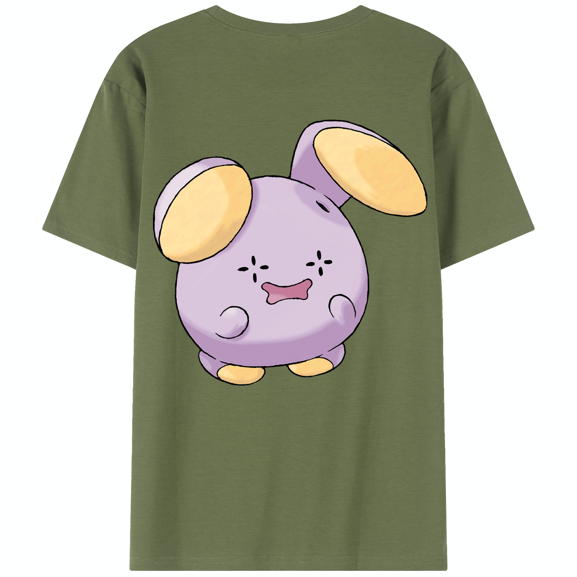 （画像用） ポケットモンスター Pokémon 綿100％半袖Tシャツ（背面プリント）